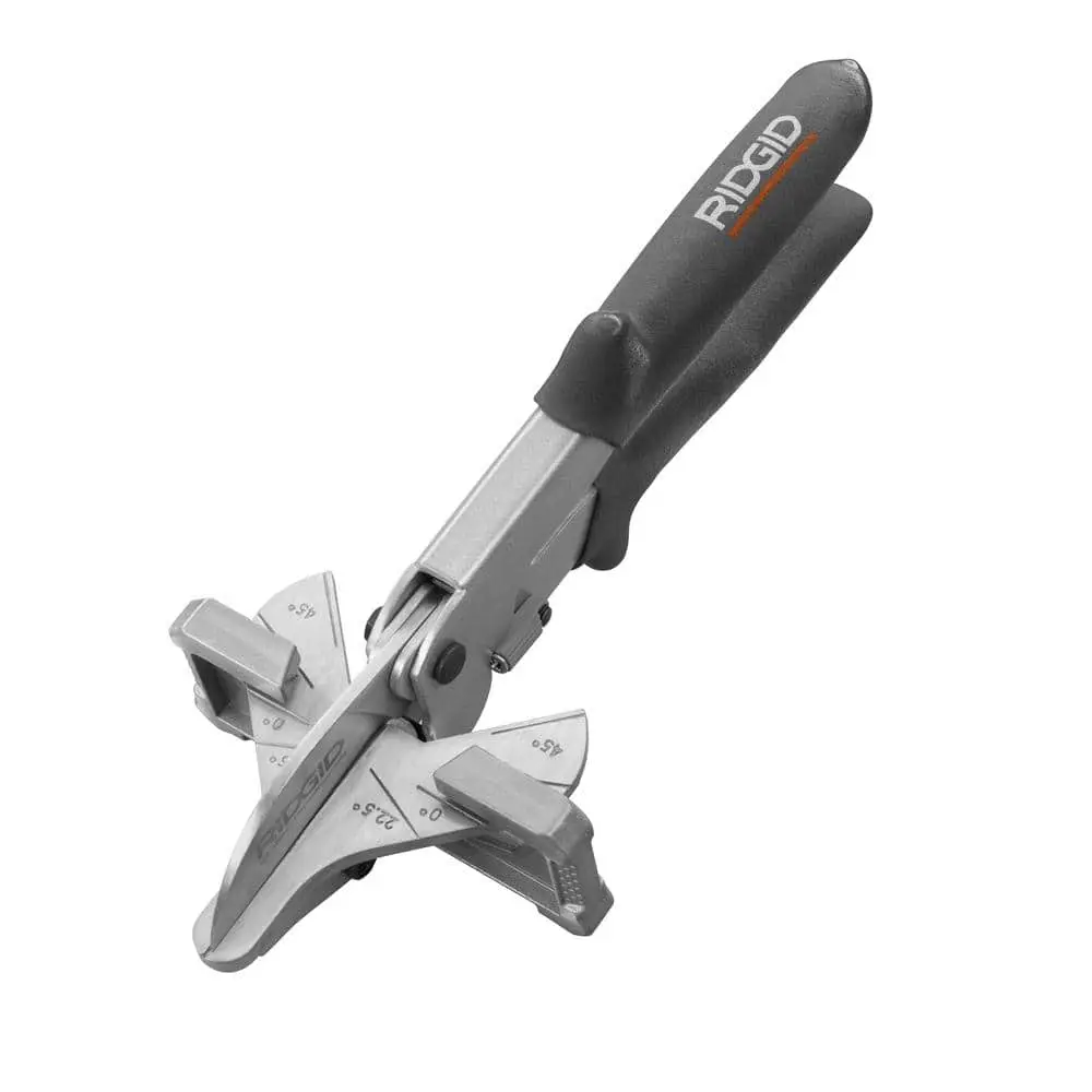 NEW Durable Steel 4in Miter Trim Cutter Accurate Cuts Quarter Round Trim