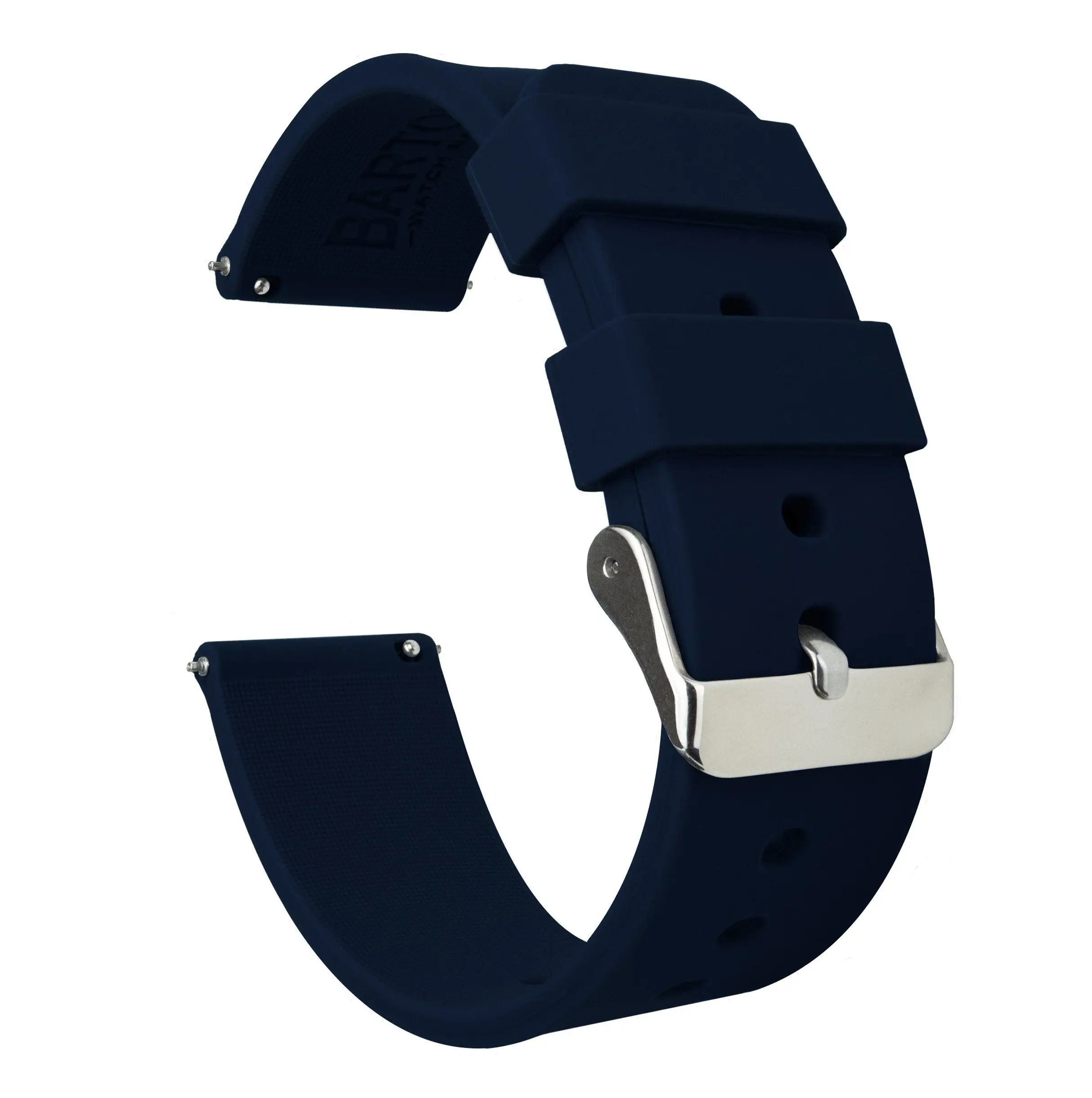 Navy Blue Quick Release Watch Band - Mido Ocean Star Diver 600 (22mm)