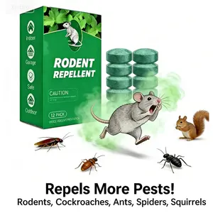 Peppermint Oil Rodent Repellent 12 Pack Natural Rodent Repellent Balls – Peppermint & Lemon Oil Pest Deterrent for Rats, Mice, Squirrels, Spiders, Indoor & Outdoor Protection