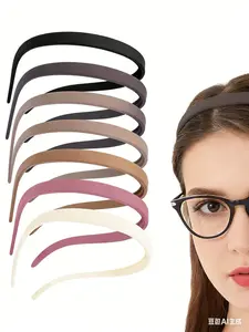 Comfortable Plastic Headbands for Glasses Wearers, No Pressure No Headache Design, Ideal for Daily Use & Stylish Look