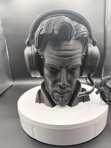 Wizard Headphone Stand - 3D Printed Headset Holder - Desk Accessory for Gamers - Unique Gift for Fans of Wizards and Magic Durable