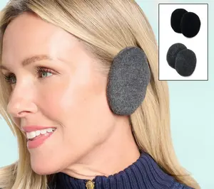 Sprigs Set of 2 EarBags Fleece Bandless Ear Warmers