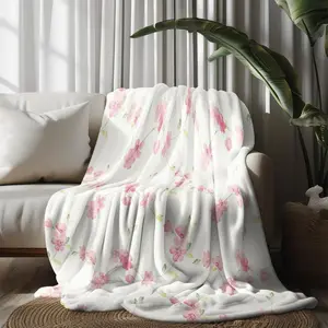 2PCS Hyacinth Blankets, 60"x80" Each, Soft Cozy Throw Set