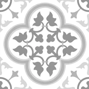 212 MAIN Remy Peel & Stick Vinyl Floor Tiles Sticker, Gothic Decorative Floor Tiles for Kitchen, Home Improvement Building Supplies, Decorative Floor Sticker