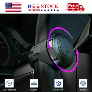 Universal Car Steering Wheel Aid Handle Truck Booster Ball Spinner Knob US Universal Car Steering Wheel Aid Handle Truck Booster Ball Spinner Knob US