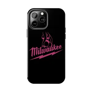 Power Tool Enthusiast Hard Case - Red Lightning Bolt Edition Case Compatible with iPhone 17 16 15Pro, 14, 13, 12, 11, 8, XR Mini, Pro Max, Plus & SAMSUNG GALAXY 21 S22 S23 S24 25 ULTRA PLUS Accessories Protection unisex