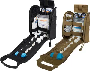 Fast Action MOLLE Medical Pouch Tactical EMT IFAK Tear Away First Aid Pouch Emergency Gear Bag