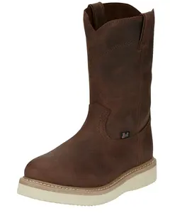 Justin Men's Men'S Ram Pull-On Work Boot Soft Toe - Ow4710