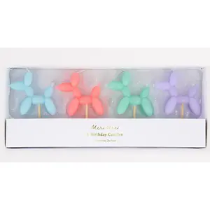 Balloon Dog Candles