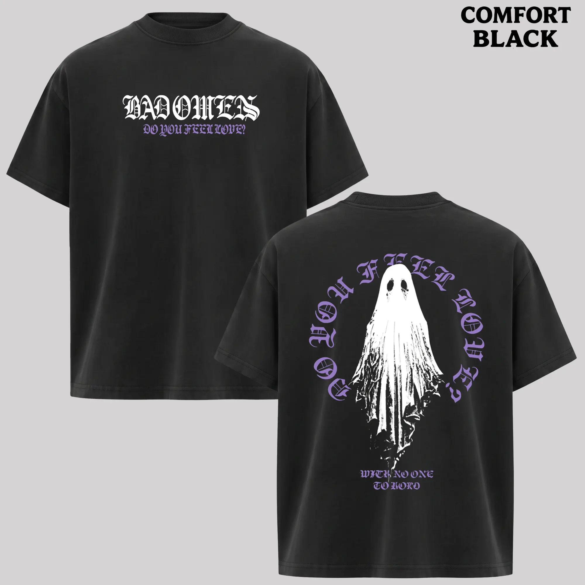 Bad Omens rock tour short sleeve classic black color Tshirt & Hoodie, rock tour t-shirt, alternative band merch, trending t-shirt, 90s graphic tee, vintage graphic tee, grunge aesthetic shirt, classic rock merch Menswear Streetwear