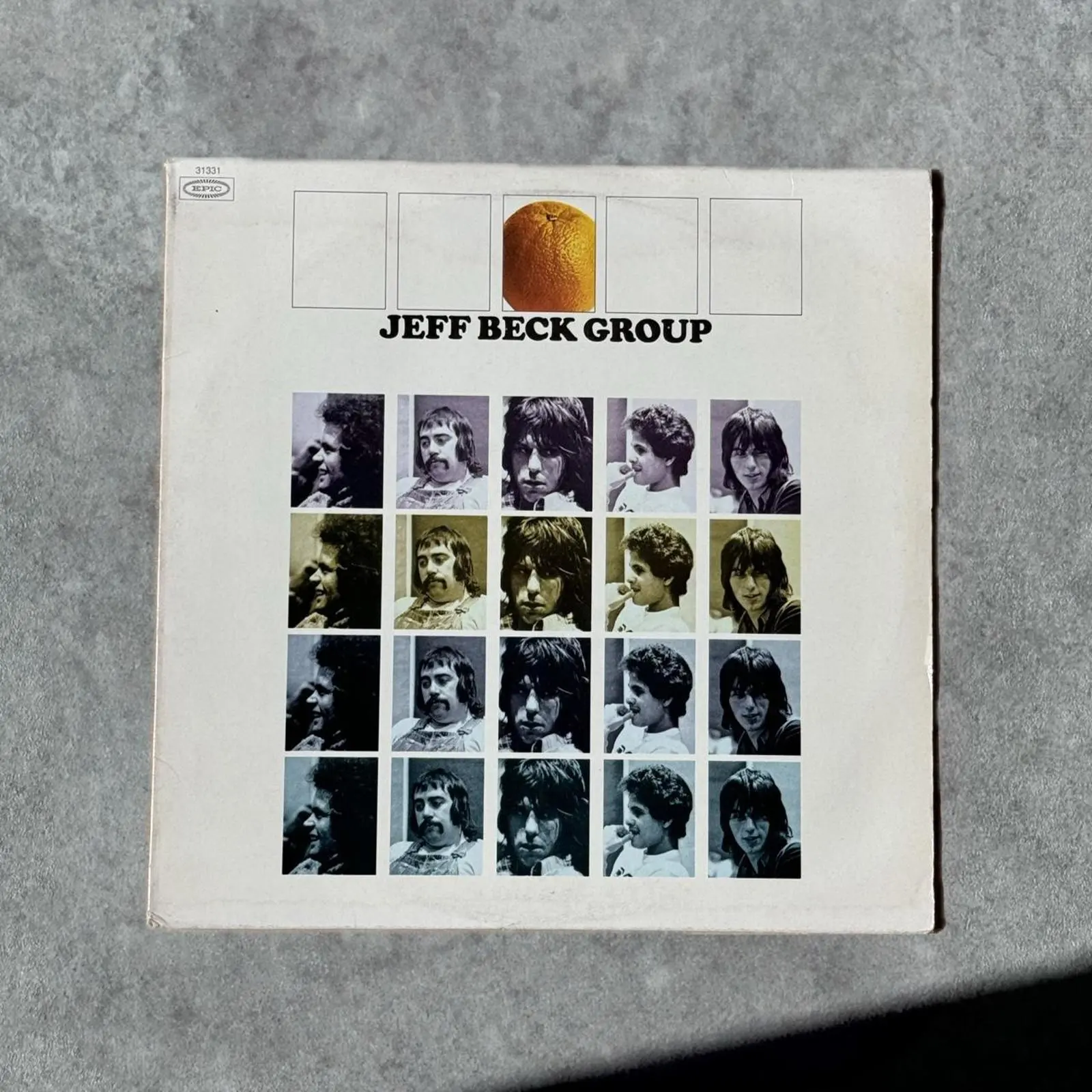Jeff Beck Group Vintage Record Vinyl
