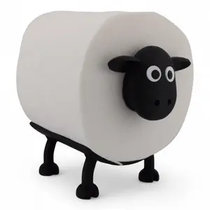 Sheep Toilet Paper Holder – Stackable, Fun Bathroom Decor, Unique Gift Idea, Fits Most Rolls