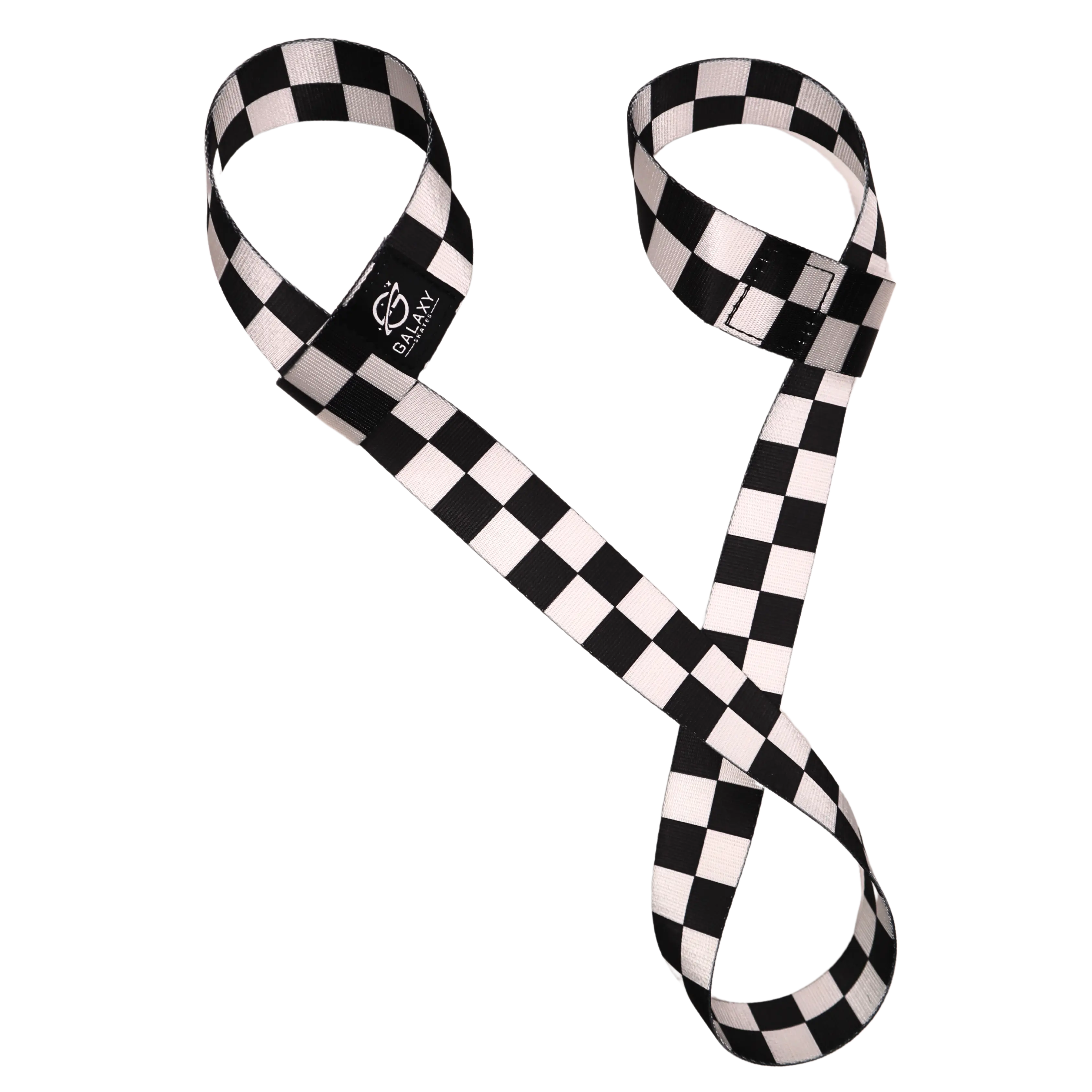 Galaxy Skates Skate Leash - Black & White Checkered