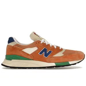 New Balance Men's 998 MiUSA Teddy Santis Orange Royal, from StockX