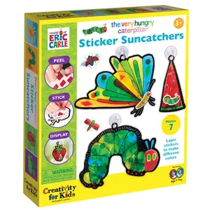 The Very Hungry Caterpillar Sticker Suncatchers - #6377000