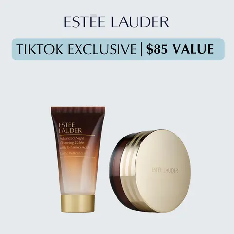 [Estée Lauder] Double Cleanse Duo | Advanced Night Cleansing Balm Cleanser with Lipid-Rich Oil Infusion + Advanced Night Cleansing Gelée Foaming Face Wash Cleanser with 15 Amino Acids | Makeup + Sunscreen | Deep Pore Cleanser