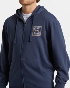 Billabong - Short Sands Zip Hoodie - Dusty Navy