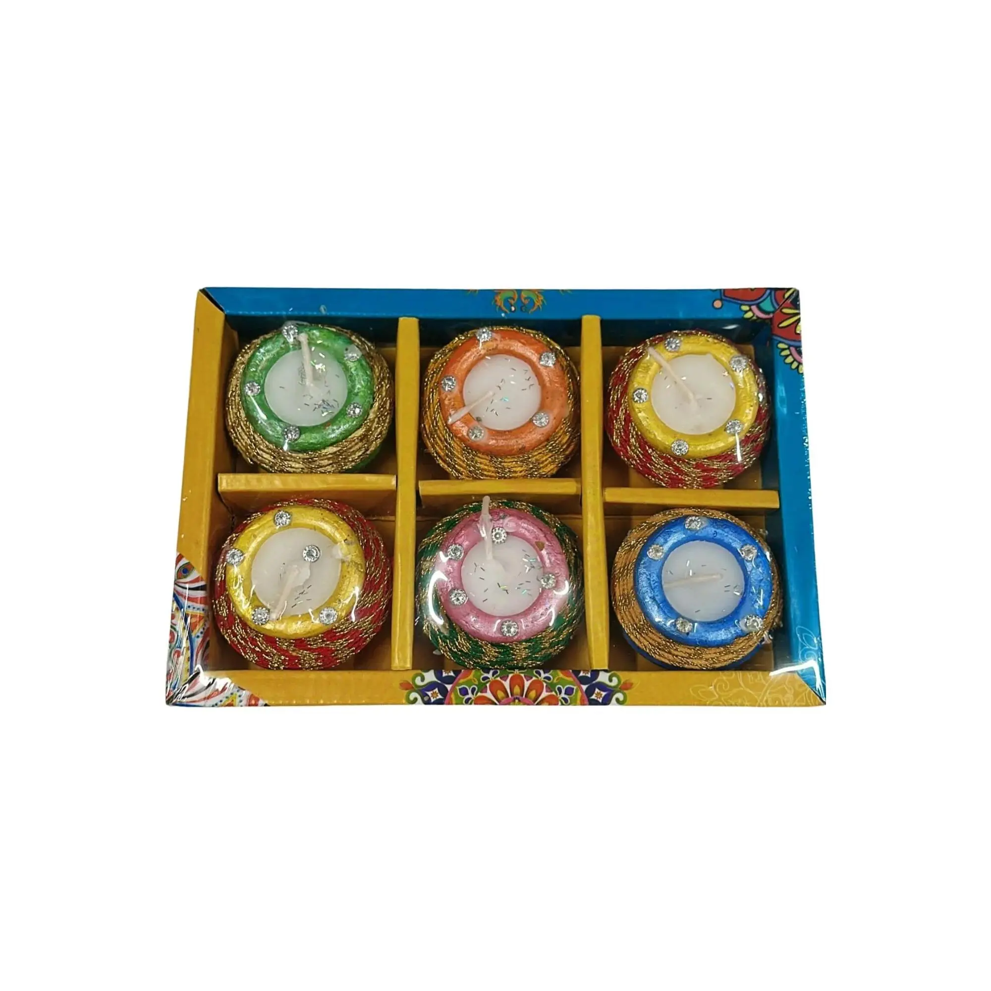Fancy Matki Diya Candle – Decorative Candles for Home Decor, Diwali, Fall & Winter Decoration