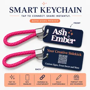 Personalized Smart NFC Keychain