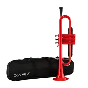 Coolwind CTR-200 ABS Bb Trumpet,red, with ABS mouthpiece, soft bag
