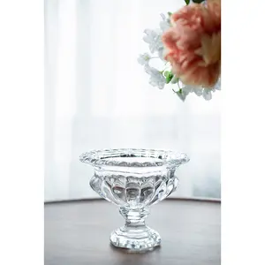 S/2 D7.7x6.3" Omari Crystal Display Bowl