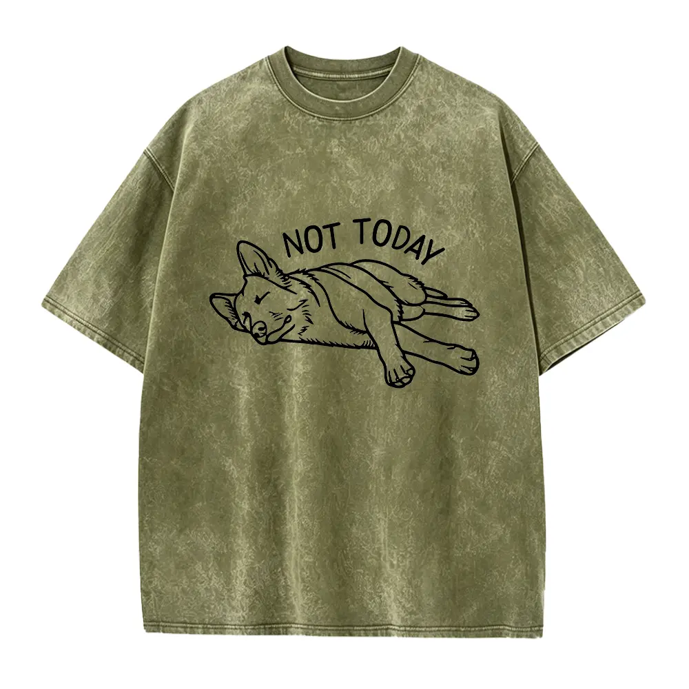 Funny German Shepherd Not Today T-Shirt | Cute Shepherd Tee | Sarcastic Dog Lover Shirt | German Shepherd Funny Shirt | GSD Mom Dad Gift