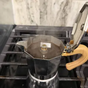 Italian Espresso Coffee Maker Mocha Pot, Cuban Coffee Machine, Stovetop Coffee Maker, Italian Flavored Espresso Coffee Pot, Moka Pot