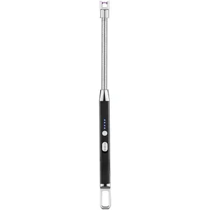 Windproof, Rechargeable, Flexible Neck, Lithium Ion, Electronic, Butane Free, Flameless, USB Grill Lighter