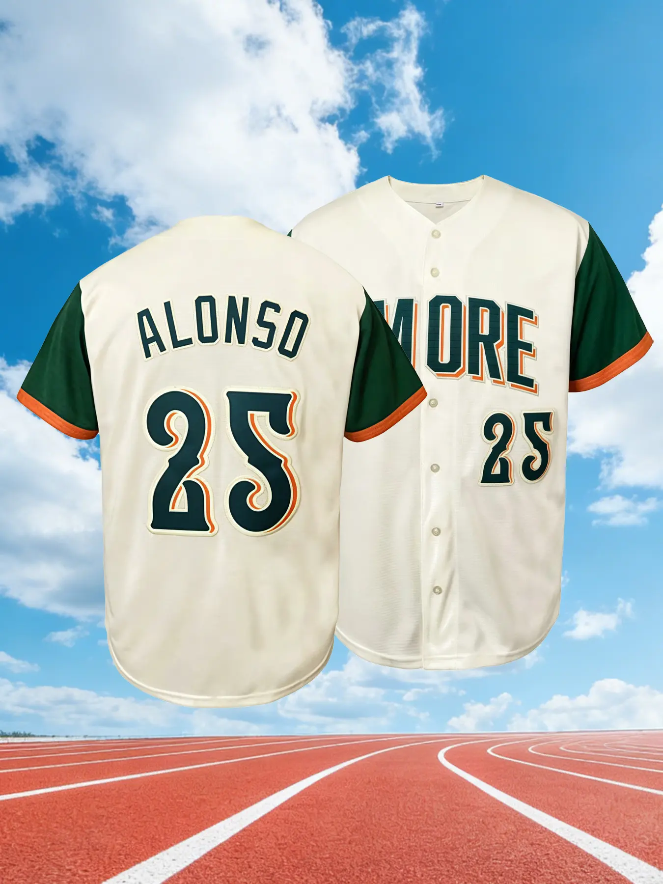 Baltimore Baseball Team Jersey Men Women #25 Embroidered Vintage Edition Breathable Fan Shirt Athletic Top Sports Clothing