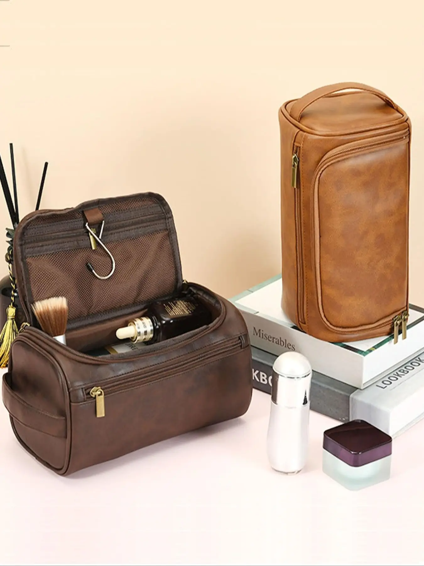 Men's Travel Toiletry Bag, Multifunctional Toiletry Bag, Travel Essentials  Bag, Toiletries Travel Bag, Lightweight Dual-Layer Synthetic Leather Set,  Ideal Gift for Best Man & Father's Day, Durable Organizer Kit - TikTok Shop