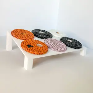 Lid Display Glass Cans - Bamboo & Plastic Lids