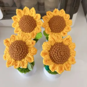 Sunflower pot