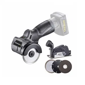 Durofix RC1222-TG G12 Cordless 3" Compact Cut-Off Tool, 20,000 RPM, w/ Safety Guard - Bare Tool Only