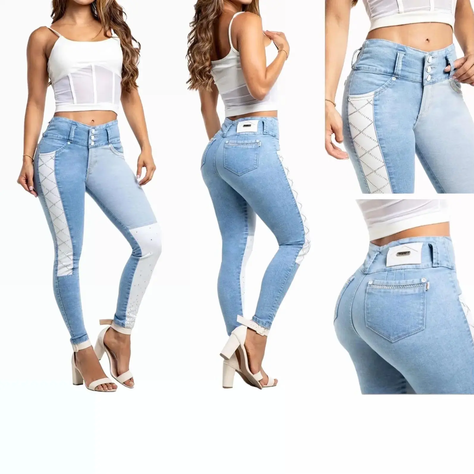 COLOMBIAN WOW WOMAN'S JEANS BUTT LIFTER
