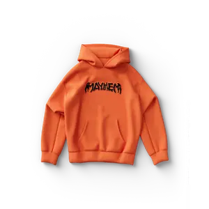 MAYHEM Orange Logo Hoodie