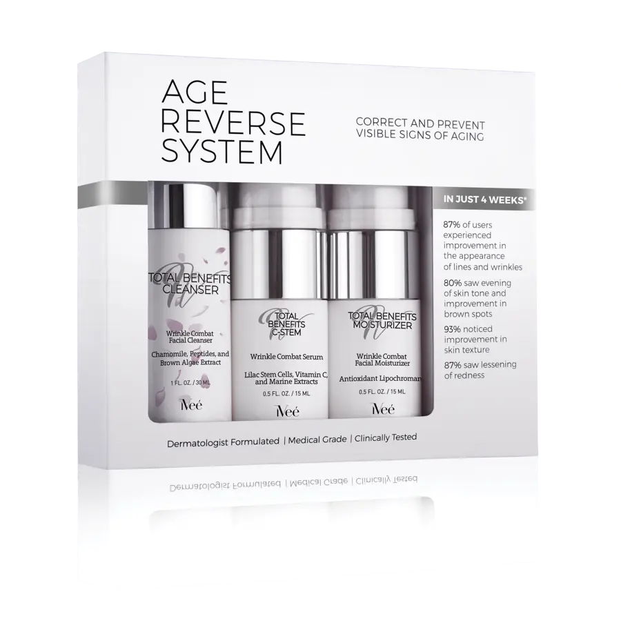 Iveé Total Benefits Anti-aging Travel Kit (Age Reverse System) Luxury Skincare