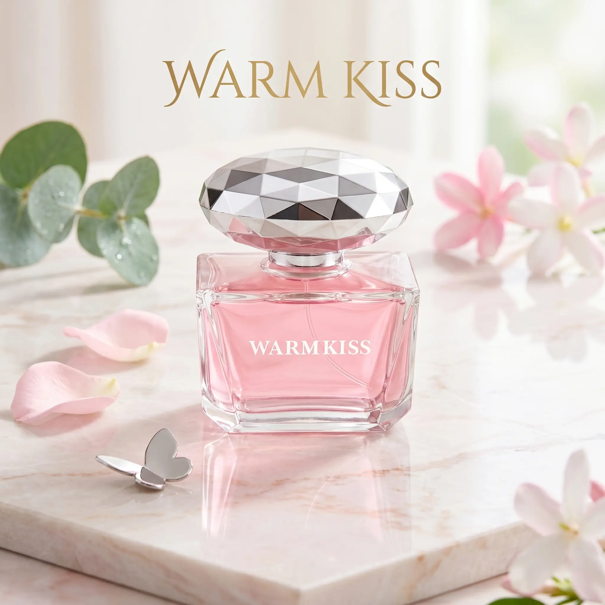 Long-Lasting Perfume for Women, EDP Spray with an Aromatic Sweet Floral Fruity Scent in a Pink Crystal Bottle, Feminine Fragrance, Single Item, Perfumes For Women, Long Lasting Women Perfumes