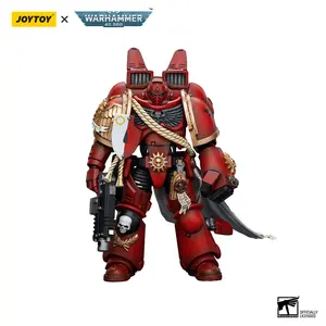 [Black Friday] JOYTOY  Warhammer  40000  1/18  Action Figure Blood Angels  Captain With Jump Pack JT4997