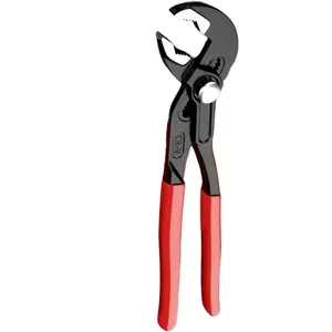 7-Inch Groove Joint Pliers – 42mm Wide Opening Water Pump Pliers with V-Jaw, Adjustable Channel Lock Tool Made of Chrome Vanadium Steel for Home & Industrial Repairs