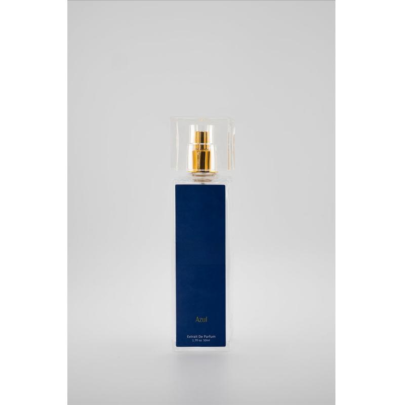 Bisou Memoire AZUL By Bisou Memoire Extrait De Parfum Vegan Ocean Escape Fragrance with Calabrian Bergamot Italian Mandarin Japanese Osmanthus Notes Luxury Liquid Perfume