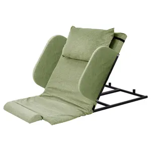Power Lifting Bed Backrest Sit-up Bed Back Rest Elderly Bed Assist Electric Auxiliary Backrest Includes Cushion & Foot Pad for Patient Handicap