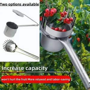 Garden Fruit Picker Tool, Easy-To-Use Fruit Harvesting Device for Farmers & Gardeners, Efficient Fruit Picking Equipment
