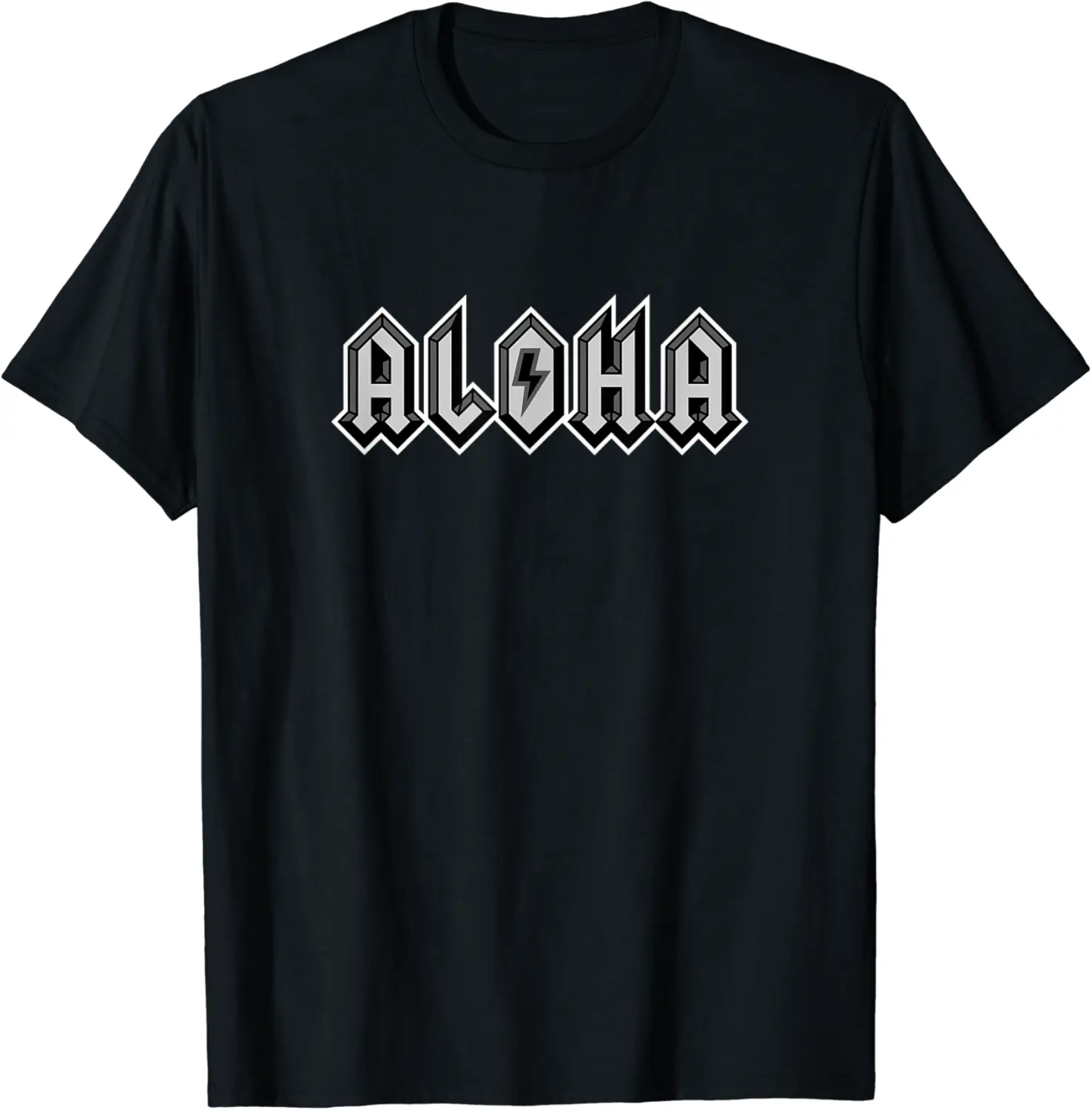 Acca Dacca Heavy Metal Aloha Logo T-Shirt - Clydebell Shop 71B0B5YR9TLY