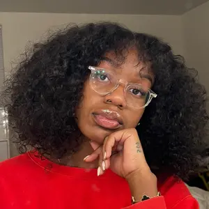 Arabella Hair Glueless 14" Jerry Curly Bob Wig Natural Black Unprocessed 100% Human Hair 6x6 T-part Lace Closure Wigs Put On Go Easy Installation