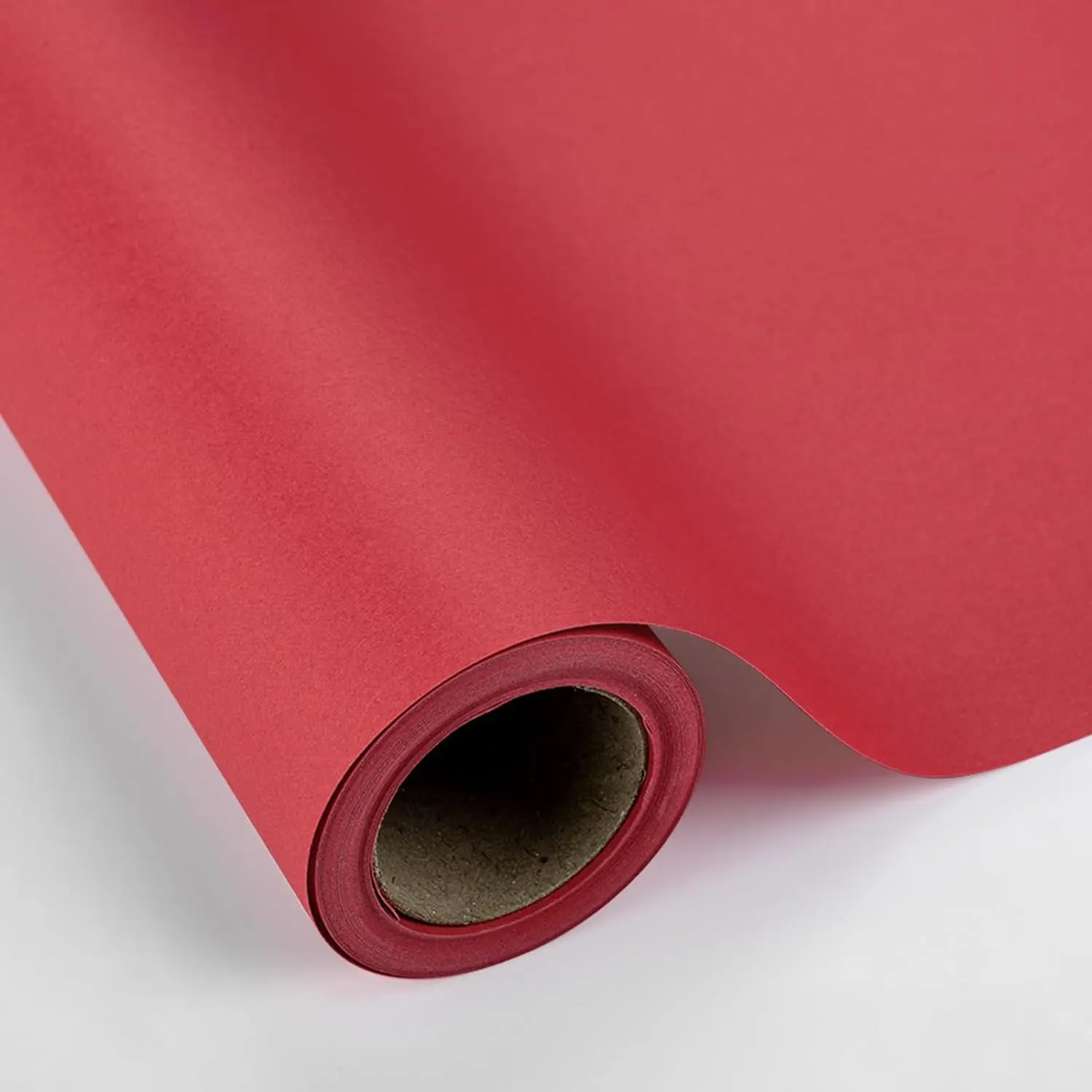 18 In X 100 Ft Kraft Paper Roll - 1 Roll (149 sq.ft.), Elegant Black Recyclable Paper for All Occasion, Packing, Postal, Decor, Dunnage & Parcel, Shipping, Art Craft, Banner