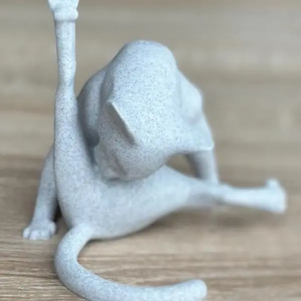 Cat toothbrush holder