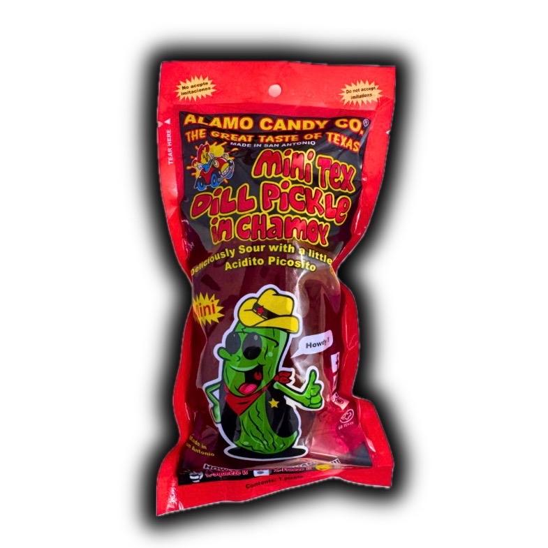 Single Chamoy Pickle Kit( Mini Tex) Spicy With Takis, Lucas Candy(6 PC) - Mexican Candy, Spicy Candy, Lucas Snack, Tangy Snack/ Candy, Dulces Mexican candy snack, easy snack, papitas Flavor Food Sauce