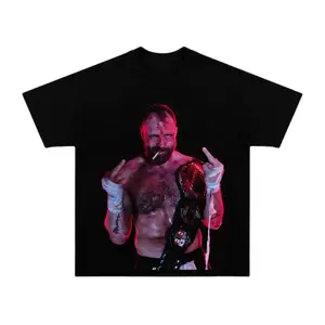 Jon Moxley T-Shirt - AEW Wrestling Hardcore Icon Tee, Champion Graphic Shirt
