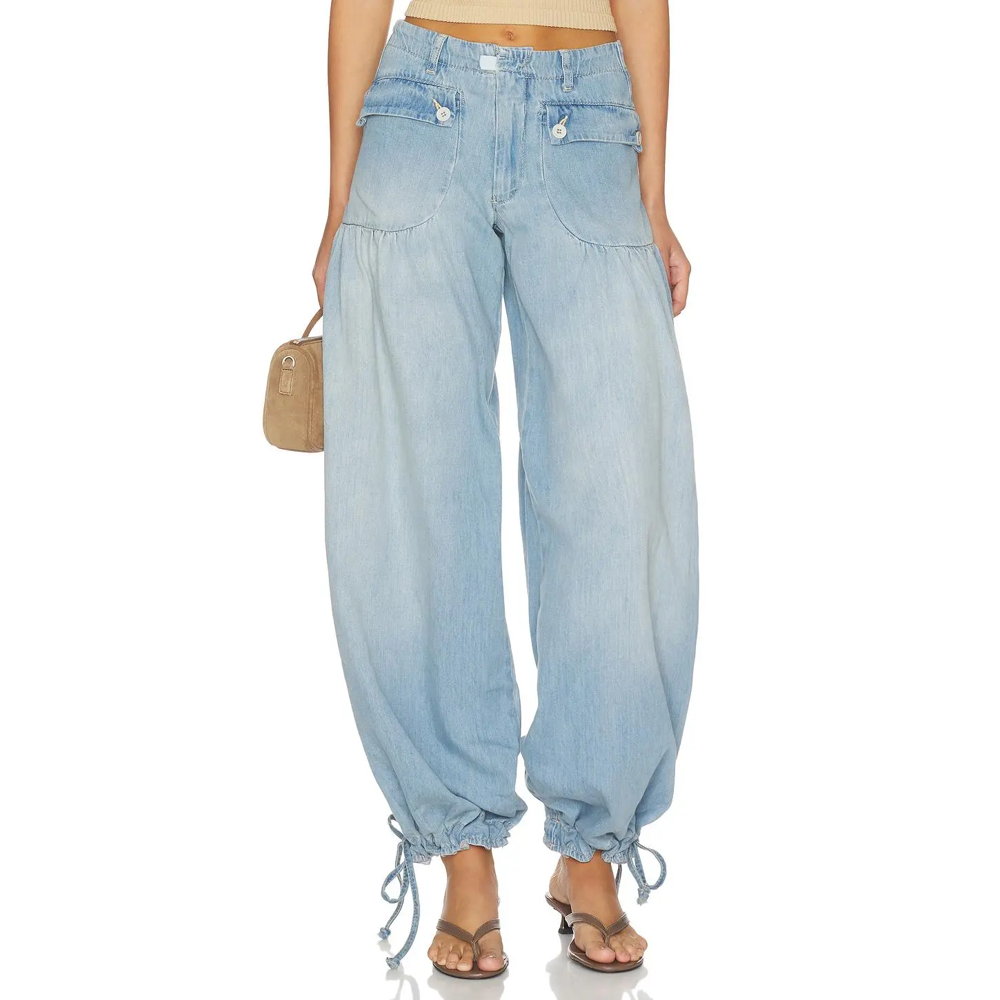 Free People x We The Free Lotus Jean in Bijou Blue
