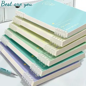 Soft Color Spiral Notebook for Study and Daily Notes, Student Essentials, A5 & B5 Size Options for School and Office, Detachable Loose Leaf Design Makes Reorganizing Pages Simple, Ideal for Journaling, Note Taking and Aesthetic Desk Setup
